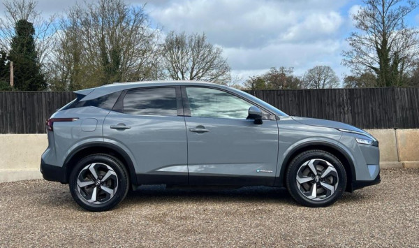 Nissan Qashqai 2022/ Grey RHD Hybrid AT SUV Crossover 2WD view 16