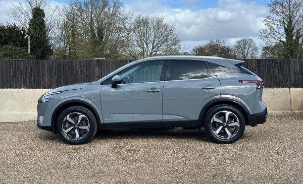 Nissan Qashqai 2022/ Grey RHD Hybrid AT SUV Crossover 2WD view 17