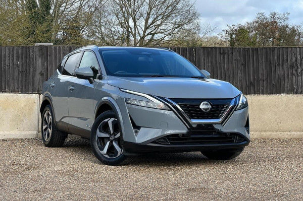 Nissan Qashqai 2022/ Grey RHD Hybrid AT SUV Crossover 2WD view 22