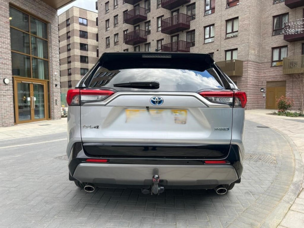 Toyota RAV 4 2019/ Silver RHD Hybrid AT SUV Crossover 2WD view 5