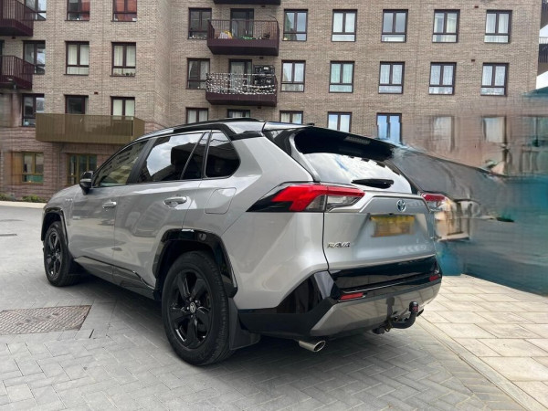 Toyota RAV 4 2019/ Silver RHD Hybrid AT SUV Crossover 2WD view 6