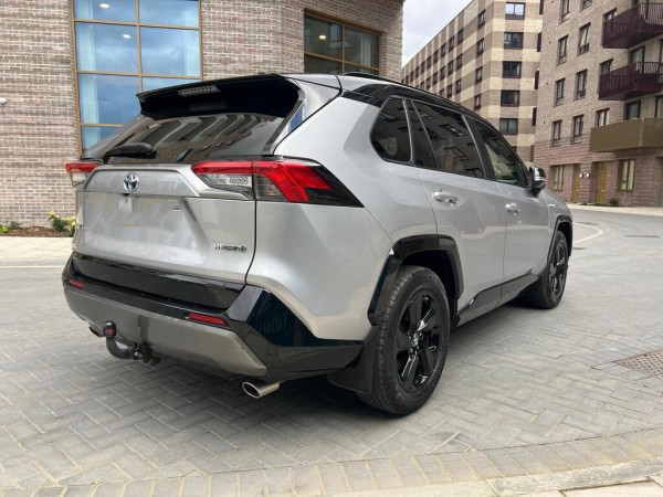 Toyota RAV 4 2019/ Silver RHD Hybrid AT SUV Crossover 2WD view 7