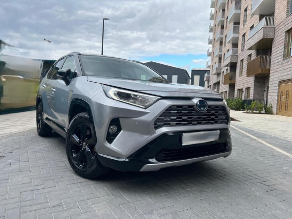 Toyota RAV 4 2019/ Silver RHD Hybrid AT SUV Crossover 2WD view 13