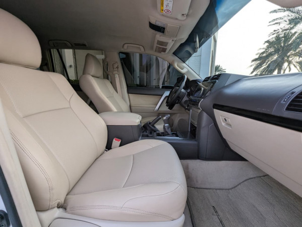 Toyota LAND CRUISER PRADO 2023  White LHD Petrol AT SUV 4WD view 9