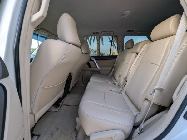 Toyota LAND CRUISER PRADO 2023  White LHD Petrol AT SUV 4WD view 10
