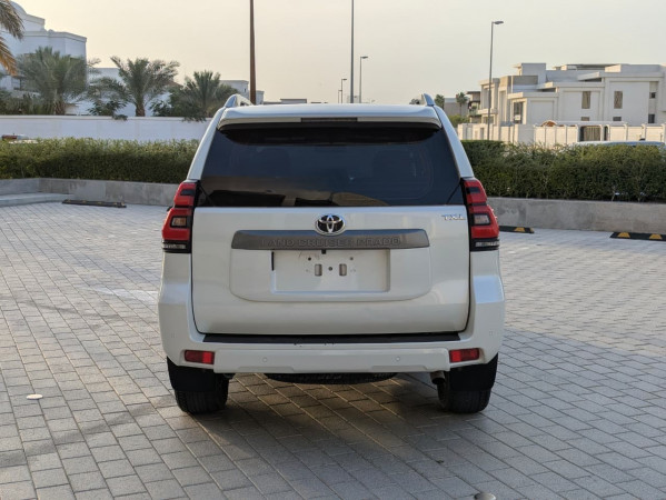 Toyota LAND CRUISER PRADO 2023  White LHD Petrol AT SUV 4WD view 12