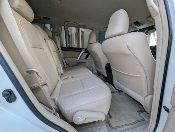 Toyota LAND CRUISER PRADO 2023  White LHD Petrol AT SUV 4WD view 14