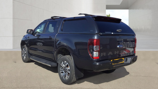 Ford Ranger 2019/ Black RHD Diesel AT Pickup 4WD view 4