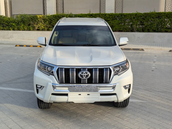 Toyota LAND CRUISER PRADO 2019/ White LHD Petrol AT SUV 4WD