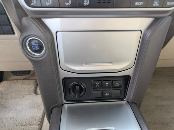 Toyota LAND CRUISER PRADO 2019/ White LHD Petrol AT SUV 4WD view 4