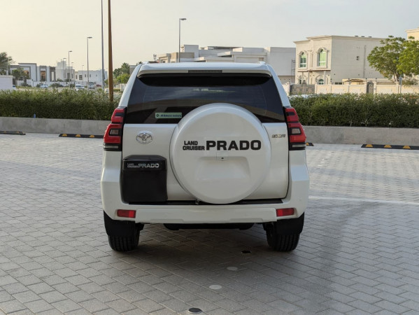 Toyota LAND CRUISER PRADO 2019/ White LHD Petrol AT SUV 4WD view 12