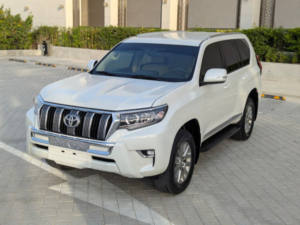 Toyota LAND CRUISER PRADO 2019/ White LHD Petrol AT SUV 4WD view 16