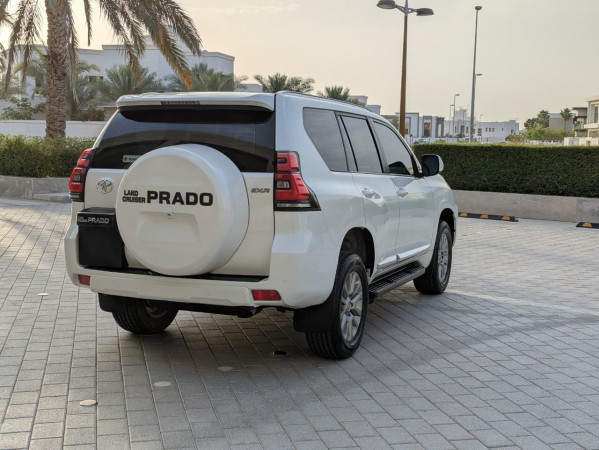 Toyota LAND CRUISER PRADO 2019/ White LHD Petrol AT SUV 4WD view 17