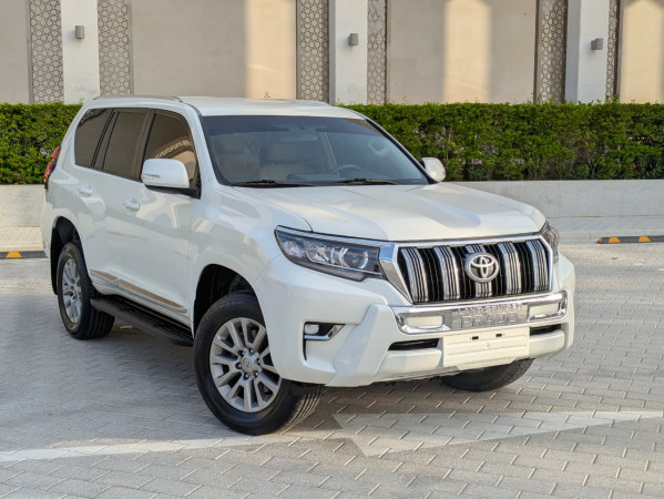Toyota LAND CRUISER PRADO 2019/ White LHD Petrol AT SUV 4WD view 23