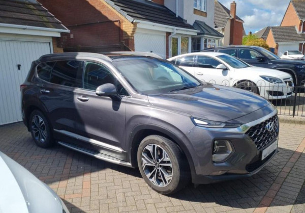 Hyundai Santa Fe 2019/ Grey RHD Diesel AT SUV 4WD view 11