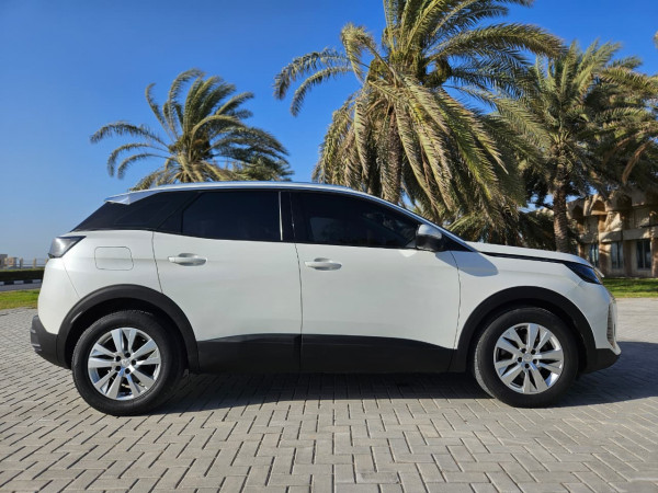 Peugeot 3008 2022/ White LHD Petrol AT SUV Crossover 2WD view 11