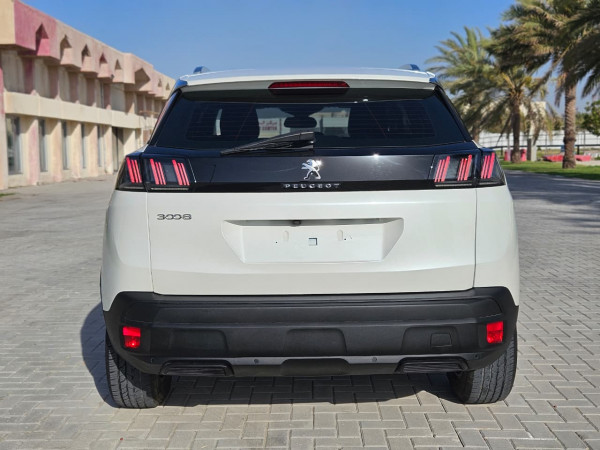 Peugeot 3008 2022/ White LHD Petrol AT SUV Crossover 2WD view 12