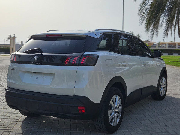 Peugeot 3008 2022/ White LHD Petrol AT SUV Crossover 2WD view 14
