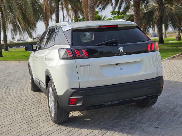 Peugeot 3008 2022/ White LHD Petrol AT SUV Crossover 2WD view 15