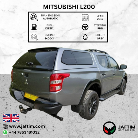 Mitsubishi L200 2019/ Grey RHD Diesel AT Pickup 4WD view 10
