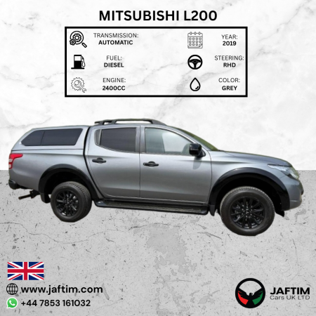 Mitsubishi L200 2019/ Grey RHD Diesel AT Pickup 4WD view 11