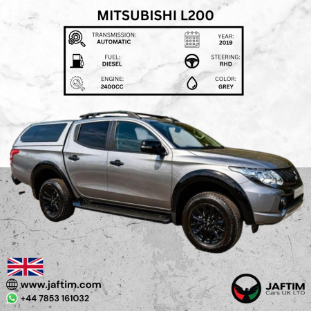 Mitsubishi L200 2019/ Grey RHD Diesel AT Pickup 4WD view 17