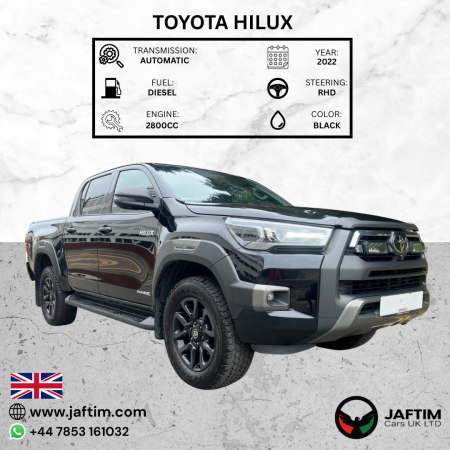 Toyota Hilux 2022/ Black RHD Diesel AT Pickup 4WD view 11