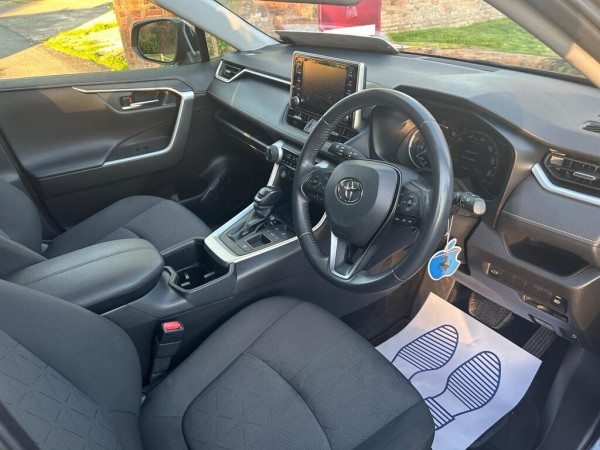 Toyota RAV 4 2022/ Grey RHD Hybrid AT SUV Crossover 2WD view 4