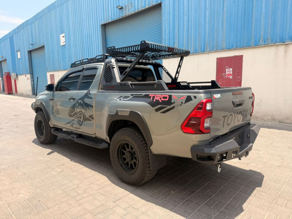 Toyota Hilux 2019/ Grey RHD Diesel AT Pickup 4WD view 3
