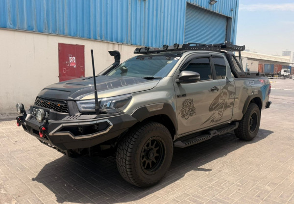 Toyota Hilux 2019/ Grey RHD Diesel AT Pickup 4WD view 12