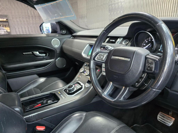 Land Rover Range Rover Evoque 2019/ Black RHD Diesel AT SUV 4WD view 9