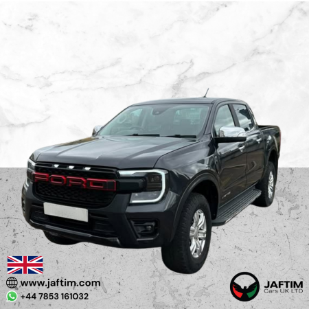 Ford Ranger 2019/ Black RHD Diesel AT Pickup 4WD view 2