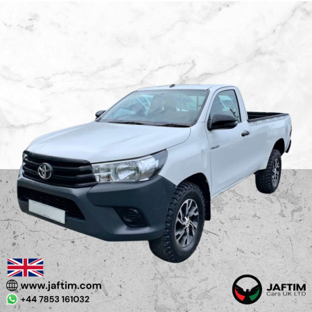 Toyota Hilux 2019/ White RHD Diesel MT Pickup 4WD