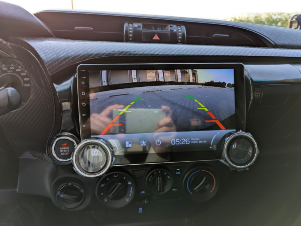 Toyota Hilux 2020/ Black LHD Petrol AT Pickup 4WD view 2