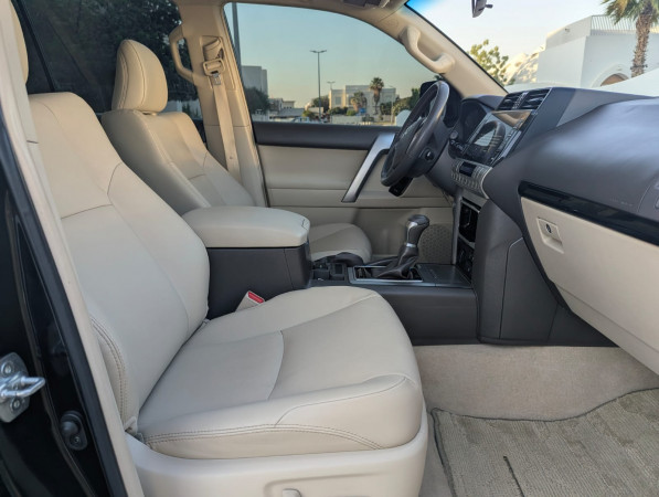Toyota LAND CRUISER PRADO 2022  Black LHD Petrol AT SUV 4WD view 3
