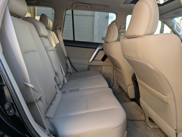 Toyota LAND CRUISER PRADO 2022  Black LHD Petrol AT SUV 4WD view 4