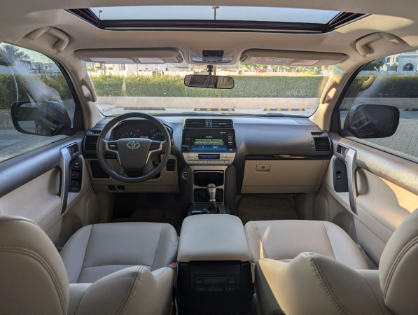 Toyota LAND CRUISER PRADO 2022  Black LHD Petrol AT SUV 4WD view 5