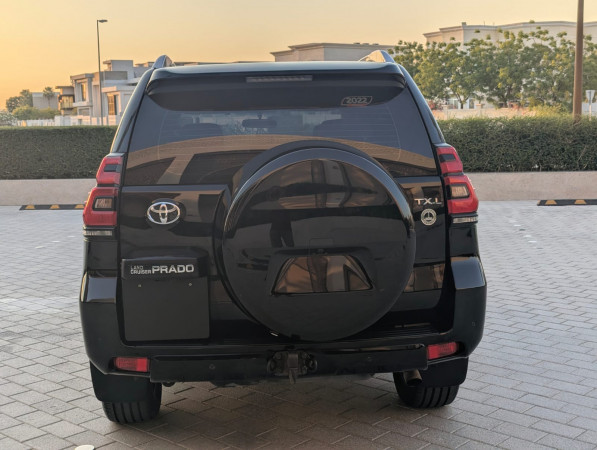 Toyota LAND CRUISER PRADO 2022  Black LHD Petrol AT SUV 4WD view 12