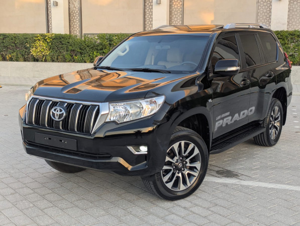 Toyota LAND CRUISER PRADO 2022  Black LHD Petrol AT SUV 4WD view 15