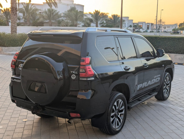 Toyota LAND CRUISER PRADO 2022  Black LHD Petrol AT SUV 4WD view 16
