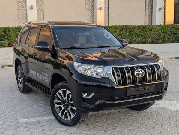 Toyota LAND CRUISER PRADO 2022  Black LHD Petrol AT SUV 4WD view 22