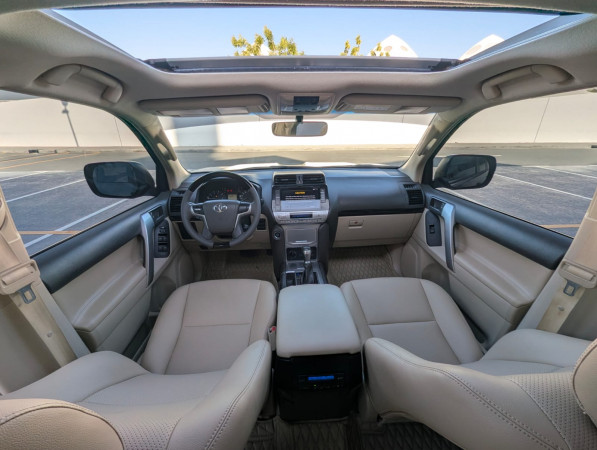 Toyota LAND CRUISER PRADO 2019/ Grey LHD Petrol AT SUV 4WD view 5