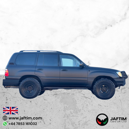 Toyota Land Cruiser 2002/ Black RHD Diesel AT SUV 4WD