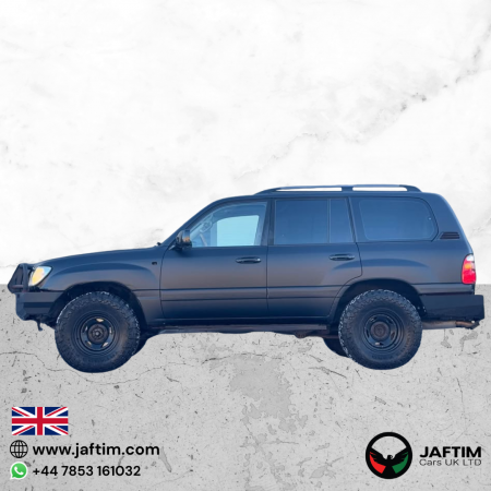 Toyota Land Cruiser 2002/ Black RHD Diesel AT SUV 4WD view 7