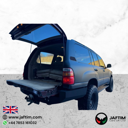 Toyota Land Cruiser 2002/ Black RHD Diesel AT SUV 4WD view 9