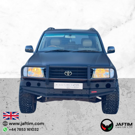 Toyota Land Cruiser 2002/ Black RHD Diesel AT SUV 4WD view 10