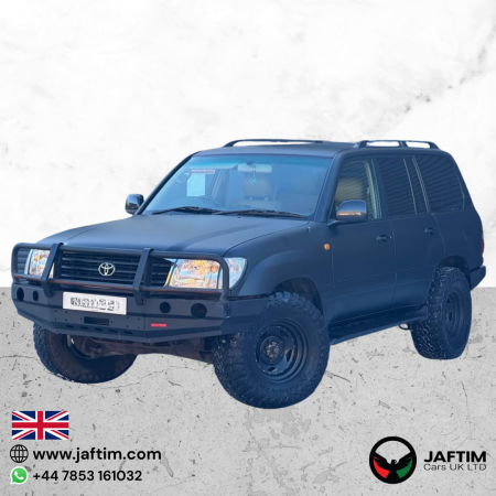Toyota Land Cruiser 2002/ Black RHD Diesel AT SUV 4WD view 11