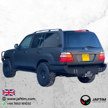 Toyota Land Cruiser 2002/ Black RHD Diesel AT SUV 4WD view 12