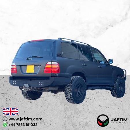Toyota Land Cruiser 2002/ Black RHD Diesel AT SUV 4WD view 13