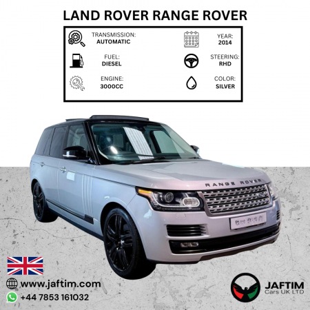 Land Rover Range Rover 2014/ Silver RHD Diesel AT SUV 4WD view 23